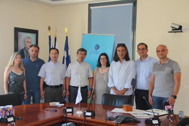 Συνεργασία Πανεπιστημίου Αιγαίου με Τμήμα της Κινεζικής Ακαδημίας Επιστημών 