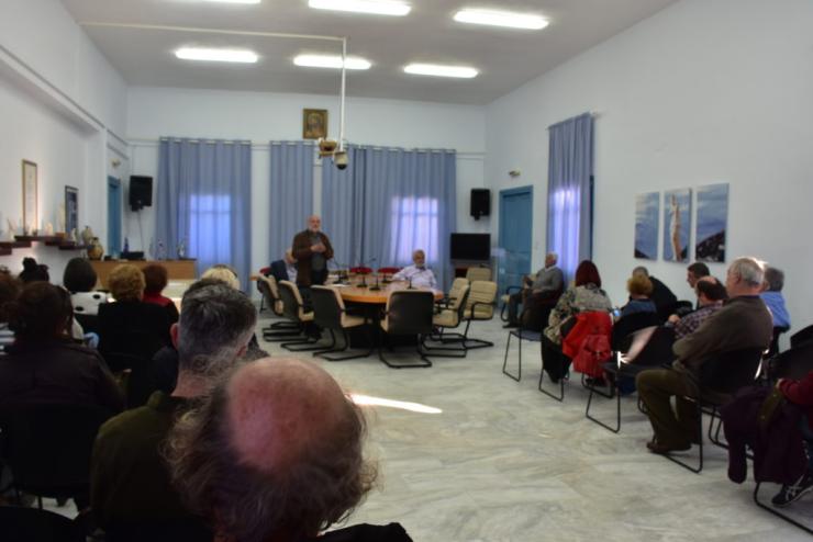 Εκδήλωση ΣΥΡΙΖΑ Μήλου παρουσία των τριών βουλευτών των Κυκλάδων