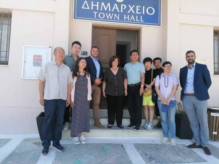 Σαντορίνη: Συνάντηση με πολυμελή αντιπροσωπεία Κινέζων αξιωματούχων για τη Δημοτική Αρχή 