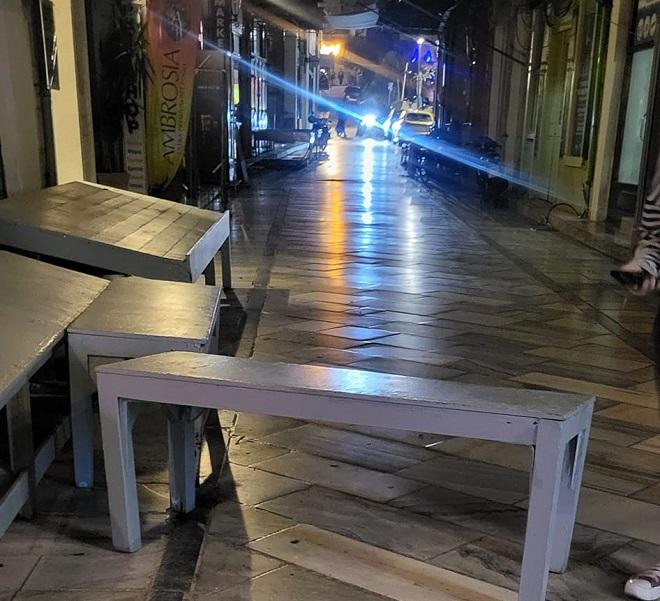 Σύρος: Σύλληψη για κατοχή ναρκωτικών του 34χρονου που προκάλεσε φθορές στην αγορά 