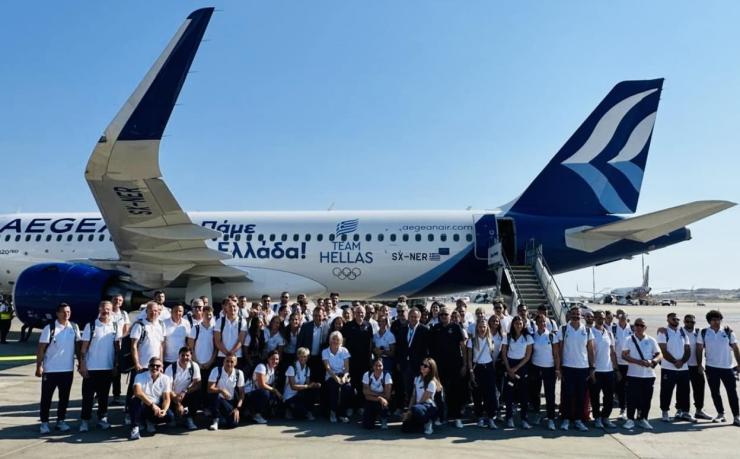 Ελ. Βενιζέλος: Αναχωρεί η ελληνική Ολυμπιακή ομάδα για το Παρίσι