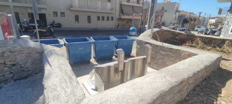 Πολύμηνος “παροπλισμός” του συστήματος υπόγειων κάδων 