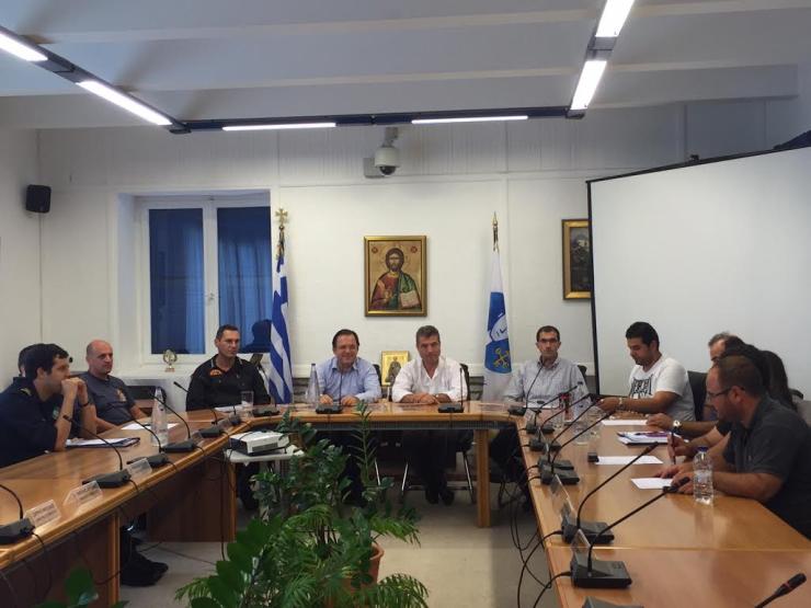Συνεδρίαση του Συντονιστικού Τοπικού Οργάνου Πολιτικής Προστασίας Δήμου Πάρου