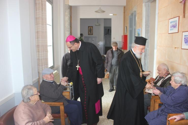 Επίσκεψη των Επισκόπων στα φιλανθρωπικά ιδρύματα της Σύρου