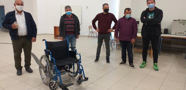 Μετακίνηση αναπηρικού αμαξιδίου με τη σκέψη