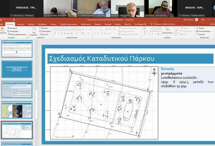 Δύο – τρία χρόνια ακόμα για το καταδυτικό πάρκο στον Άγιο Νικόλαο