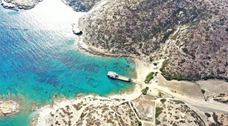 Καταγγελία για επαπειλούμενη παράνομη χρήση απαγορευμένης προβλήτας στο Στενό Άνδρου