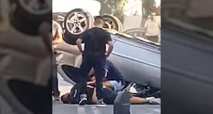 Τραυματίστηκε οδηγός μηχανής σε σοβαρό τροχαίο στη Σαντορίνη