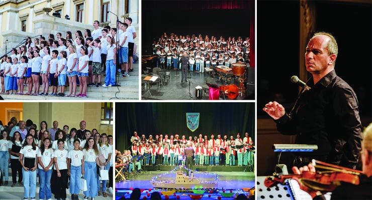 Σύρος: 10 χρόνια παρουσίας της Παιδικής - Νεανικής Χορωδίας της Ορχήστρας των Κυκλάδων