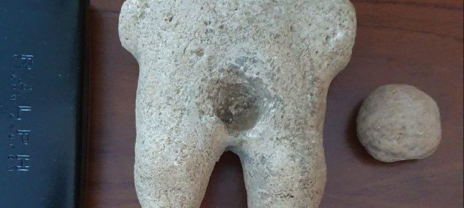 ΚΑΒΑΛΑ: Σπάνιο γλυπτό 7.000 χρόνων παραδόθηκε στο Αρχαιολογικό Μουσείο