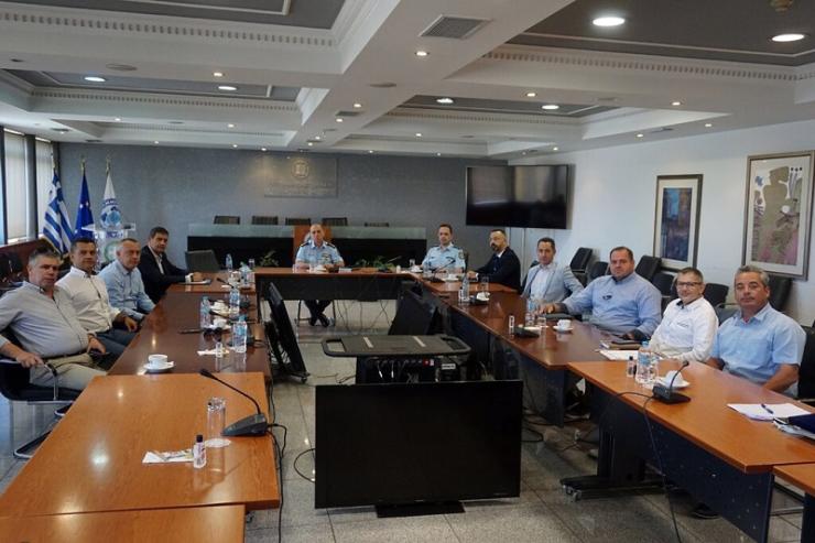 Συνάντηση με τον Αρχηγό της Ελληνικής Αστυνομίας πραγματοποίησε η Ένωση Αξιωματικών Αστυνομίας Νοτίου Αιγαίου