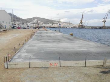 Ξεκίνησε το λιμενικό έργο στη ΜΕΤΚΑ 