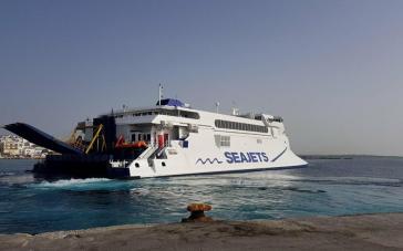 Απαγόρευση απόπλου Ε/Γ-Ο/Γ πλοίου στη Νάξο