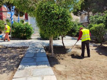 Εντατικός καθαρισμός σε επισκέψιμα σημεία 