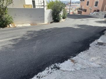 Κοινότητα Ερμούπολης: Ευχαριστήριο στην Τεχνική Υπηρεσία για την ασφαλτόστρωση στα Καμίνια