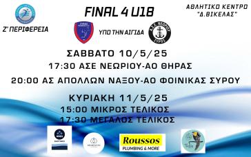 Διεκδικούν τρόπαιο αυτό το Σαββατοκύριακο ο ΑΟ Φοίνικας Σύρου και ο ΑΣΕ Νεωρίου