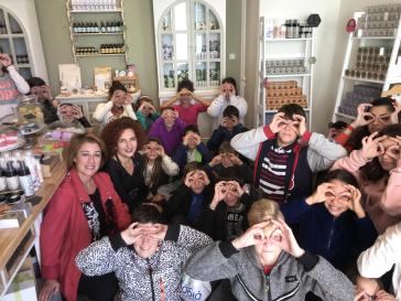 Επίσκεψη του 4ου Δημοτικού Σχολείου Ερμούπολης στο Εργαστήριο "Φύσις"