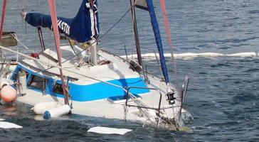 Προσάραξη ιστιοφόρου στην Κίμωλο