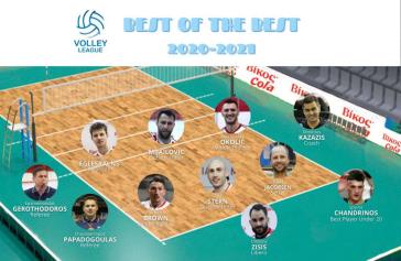 Η κορυφαία ομάδα Volley League 2020-21